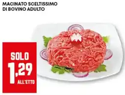 Pam Macinato sceltissimo di bovino adulto offerta