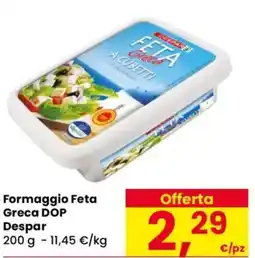 Despar Formaggio Feta Greca DOP Despar offerta