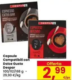 Despar Capsule Compatibili con Dolce Gusto Despar offerta