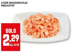 Pam Code mazzancolle precotte offerta