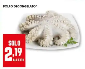 Pam Polpo decongelato offerta
