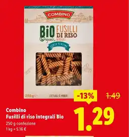 Lidl Combino Fusilli di riso integrali Bio offerta