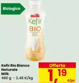 Despar Kefir Bio Bianco Naturale Milk offerta