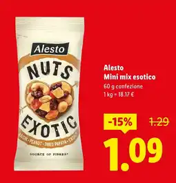 Lidl Alesto Mini mix esotico offerta