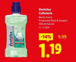 Lidl Dentalux Collutorio offerta