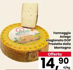 Despar Formaggio Asiago stagionato DOP Prodotto della Montagna offerta