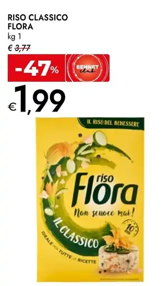 Bennet Riso classico FLORA offerta
