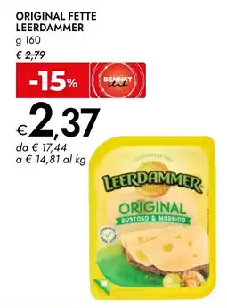 Bennet Original fette LEERDAMMER offerta