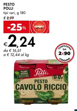 Bennet Pesto POLLI offerta