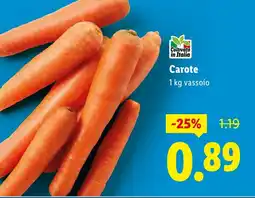 Lidl Carote offerta
