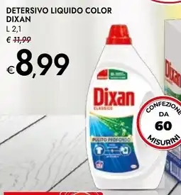 Bennet Detersivo liquido color DIXAN offerta