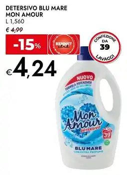 Bennet Detersivo blu mare MON AMOUR offerta