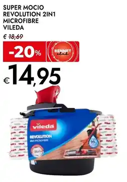 Bennet Super mocio revolution 2in1 microfibre VILEDA offerta