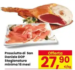Despar Prosciutto di san daniele dop stagionatura minima 16 mesi offerta