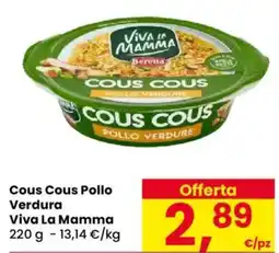Despar Cous cous pollo verdura Viva La Mamma offerta