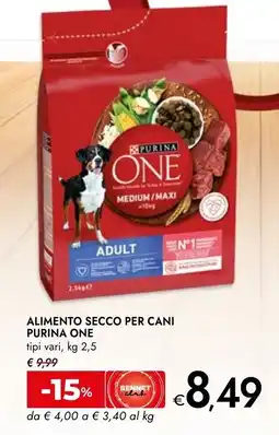 Bennet Alimento secco per cani PURINA ONE offerta