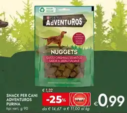 Bennet Snack per cani adventuros PURINA offerta
