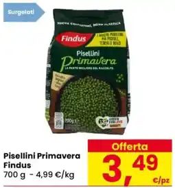 Despar Pisellini Primavera Findus offerta
