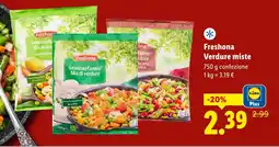 Lidl Freshona Verdure miste offerta