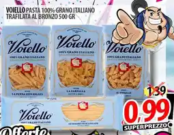 Il Genio Supermercato Voiello pasta 100% grano italiano trafilata al bronzo offerta
