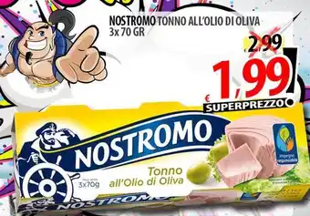 Il Genio Supermercato Nostromo tonno all'olio di oliva offerta