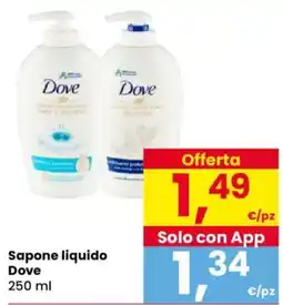 Despar Sapone liquido Dove offerta