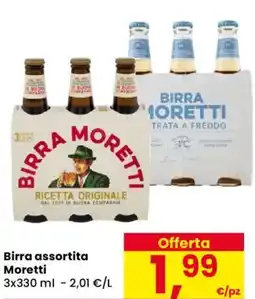Despar Birra assortita Moretti offerta