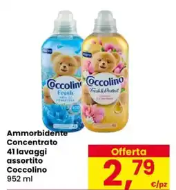 Despar Ammorbidente Concentrato 41 lavaggi assortito Coccolino offerta