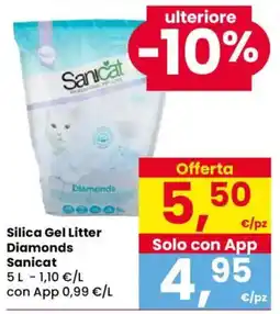 Despar Silica Gel Litter Diamonds Sanicat offerta