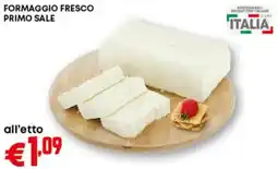 Pam Formaggio fresco italia primo sale offerta