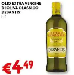 Pam Olio extra vergine di oliva classico DESANTIS offerta