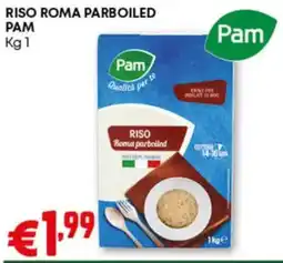 Pam Riso roma parboiled PAM offerta