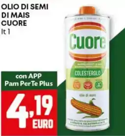 Pam Olio di semi di mais CUORE offerta