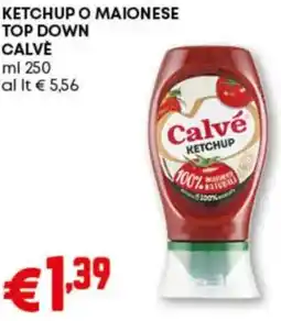 Pam Ketchup o maionese top down CALVE offerta