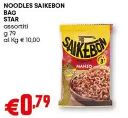 Pam Noodles saikebon bag STAR offerta