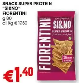 Pam Snack super protein "si&no" FIORENTINI offerta