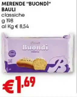 Pam Merende "buond" BAULI offerta