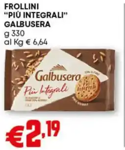 Pam Frollini "più integrali” GALBUSERA offerta
