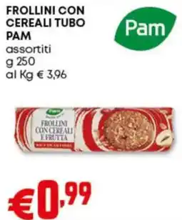 Pam Frollini con cereali tubo PAM offerta