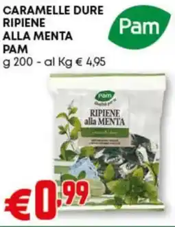 Pam Caramelle dure ripiene alla menta PAM offerta