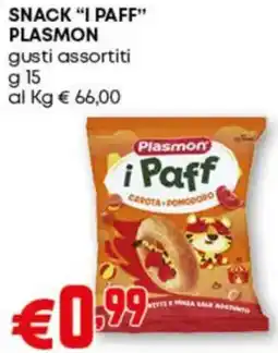 Pam Snack "i paff" PLASMON offerta