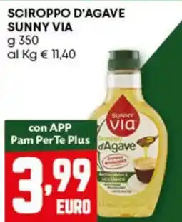 Pam Sciroppo d'agave SUNNY VIA offerta