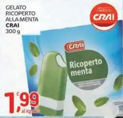 Crai Gelato ricoperto alla menta CRAI offerta