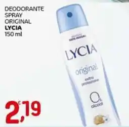 Crai Deodorante spray original LYCIA offerta