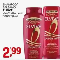 Crai Shampoo/ balsamo ELVIVE offerta
