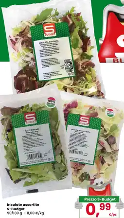 Eurospar Insalate assortite S-Budget offerta