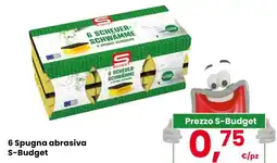 Eurospar 6 Spugna abrasiva S-Budget offerta