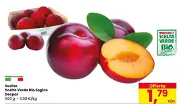 Eurospar Susine Scelta Verde Bio, Logico Despar offerta