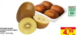 Eurospar Kiwi gold vassoio Scelta Verde Bio, Logico Despar offerta