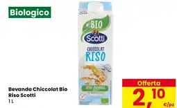Eurospar Bevanda Chiccolat Bio Riso Scotti offerta